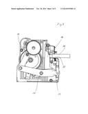 LINK ARRANGEMENT IN A STAPLER diagram and image