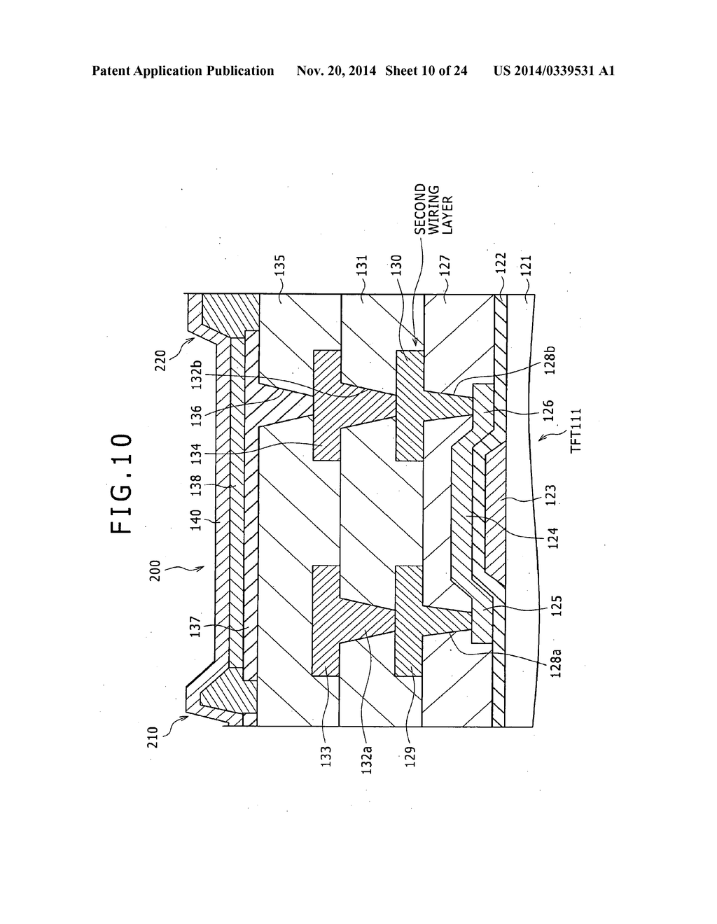 PIXEL CIRCUIT AND DISPLAY DEVICE, AND A METHOD OF MANUFACTURING PIXEL     CIRCUIT - diagram, schematic, and image 11