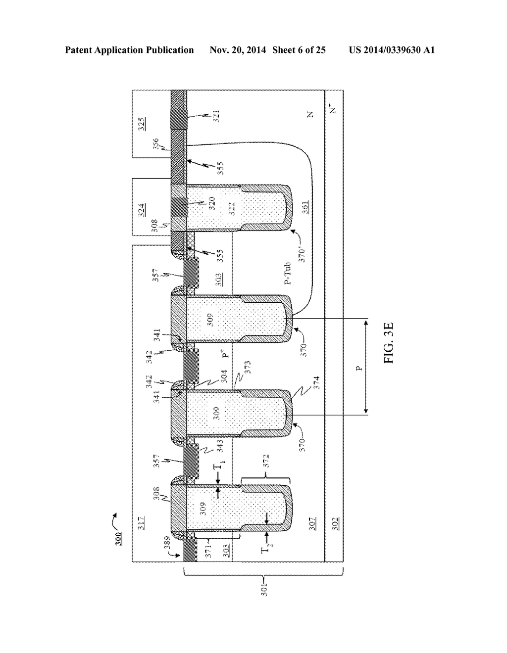 DEVICE STRUCTURE AND METHODS OF MAKING HIGH DENSITY MOSFETS FOR LOAD     SWITCH AND DC-DC APPLICATIONS - diagram, schematic, and image 07