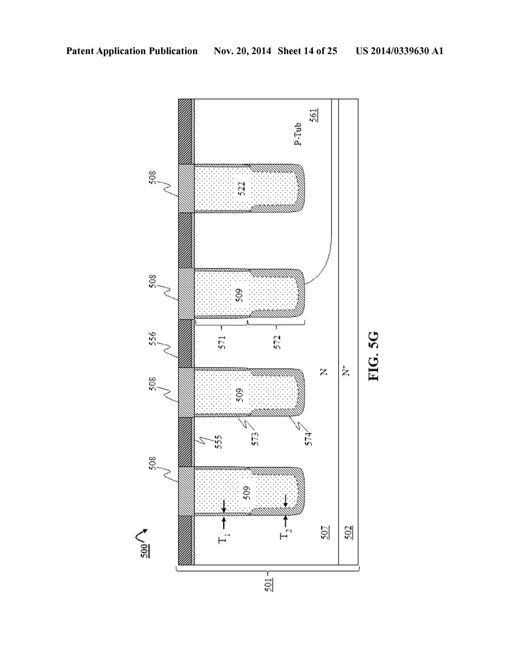 DEVICE STRUCTURE AND METHODS OF MAKING HIGH DENSITY MOSFETS FOR LOAD     SWITCH AND DC-DC APPLICATIONS - diagram, schematic, and image 15