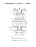 METHOD FOR BONDING WAFERS AND STRUCTURE OF BONDING PART diagram and image