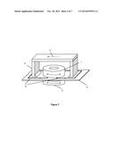 SYSTEM PROVIDING INDUCTIVE TRANSMISSION OF POWER AND DATA THROUGH A     PERMEABLE CONDUCTIVE BARRIER LAYER diagram and image