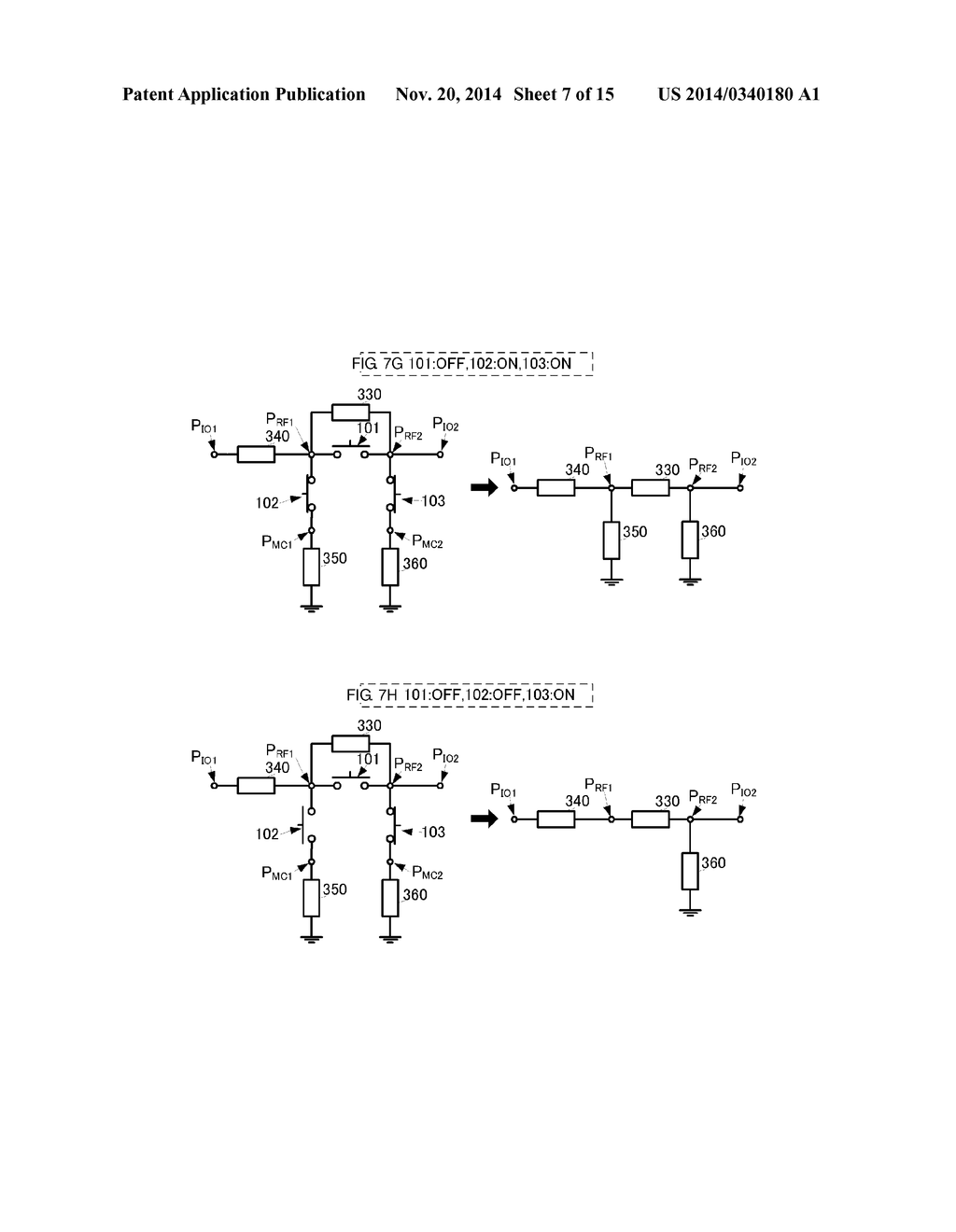 IMPEDANCE MATCHING SWITCH CIRCUIT, IMPEDANCE MATCHING SWITCH CIRCUIT     MODULE, AND IMPEDANCE MATCHING CIRCUIT MODULE - diagram, schematic, and image 08