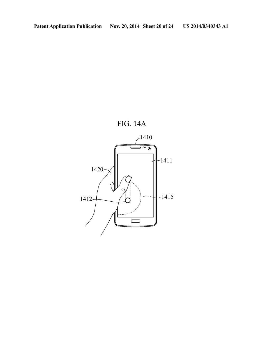 APPARATUS AND METHOD FOR RECOGNIZING PROXIMITY MOTION USING  SENSORS - diagram, schematic, and image 21