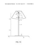 Light Fixture with Communication or Power Connector diagram and image