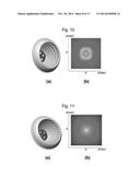 REFLECTOR HAVING REFLECTION PATTERN FOR COMPENSATING FOR LIGHTING     CHARACTERISTIC OF LED PACKAGE AND LED LAMP INCLUDING THE SAME diagram and image