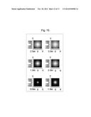 REFLECTOR HAVING REFLECTION PATTERN FOR COMPENSATING FOR LIGHTING     CHARACTERISTIC OF LED PACKAGE AND LED LAMP INCLUDING THE SAME diagram and image