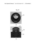 REFLECTOR HAVING REFLECTION PATTERN FOR COMPENSATING FOR LIGHTING     CHARACTERISTIC OF LED PACKAGE AND LED LAMP INCLUDING THE SAME diagram and image