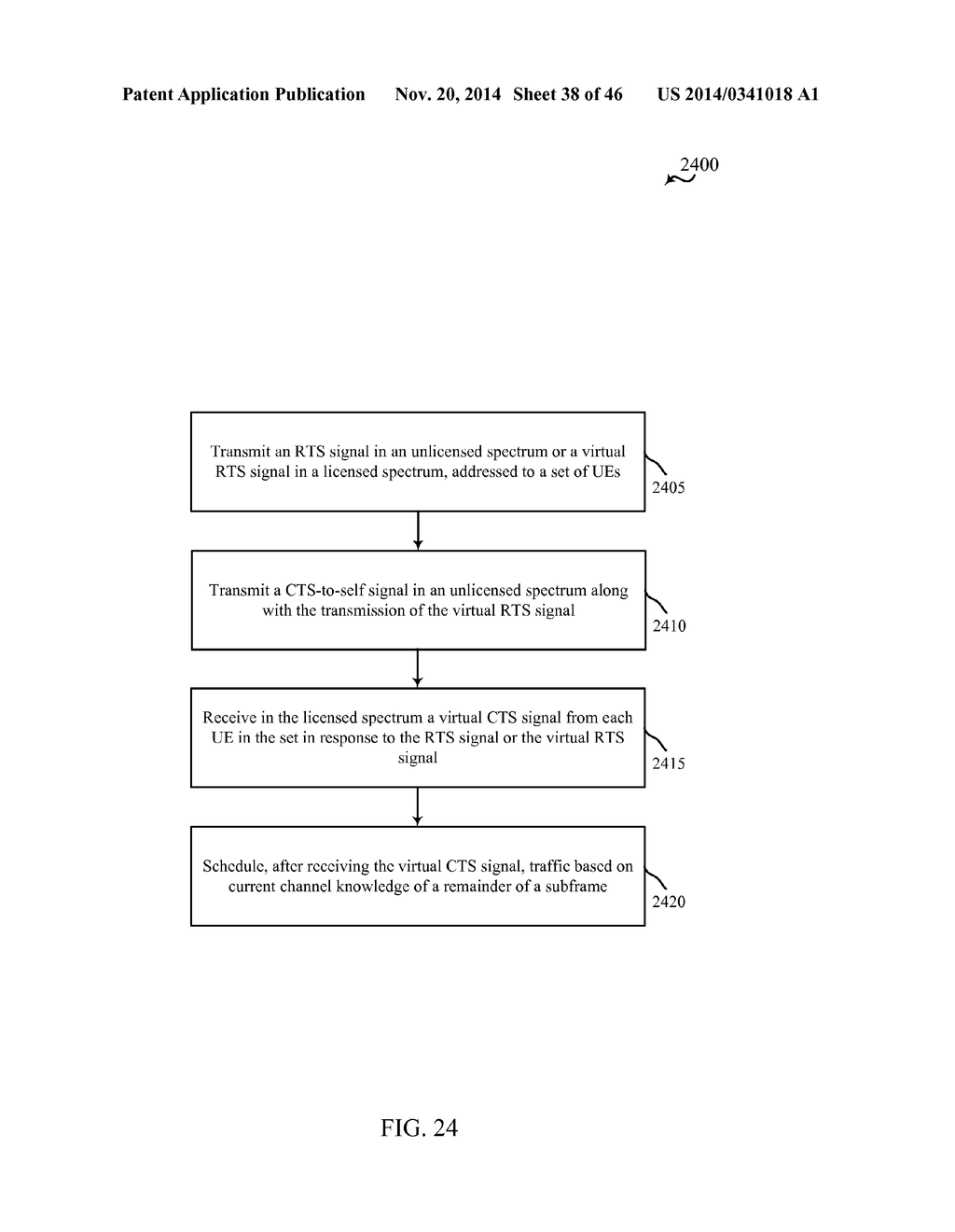 TECHNIQUES FOR SELECTING SUBFRAME TYPE OR FOR INTERLEAVING SIGNALS FOR     WIRELESS COMMUNICATIONS OVER UNLICENSED SPECTRUM - diagram, schematic, and image 39