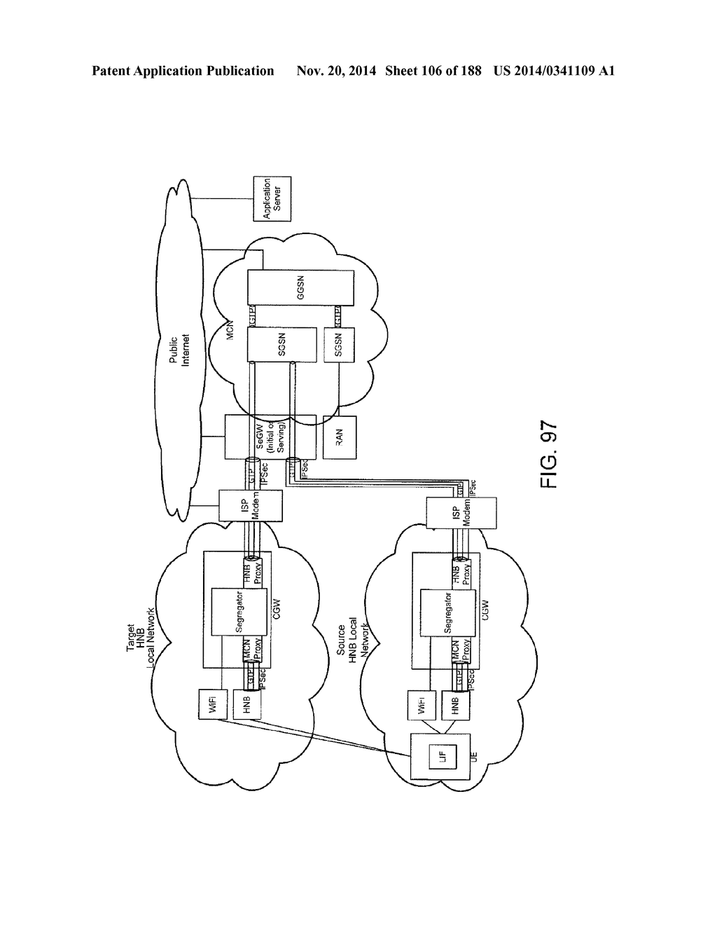 Methods, Apparatus and Systems for Managing Converged Gateway     Communications - diagram, schematic, and image 107