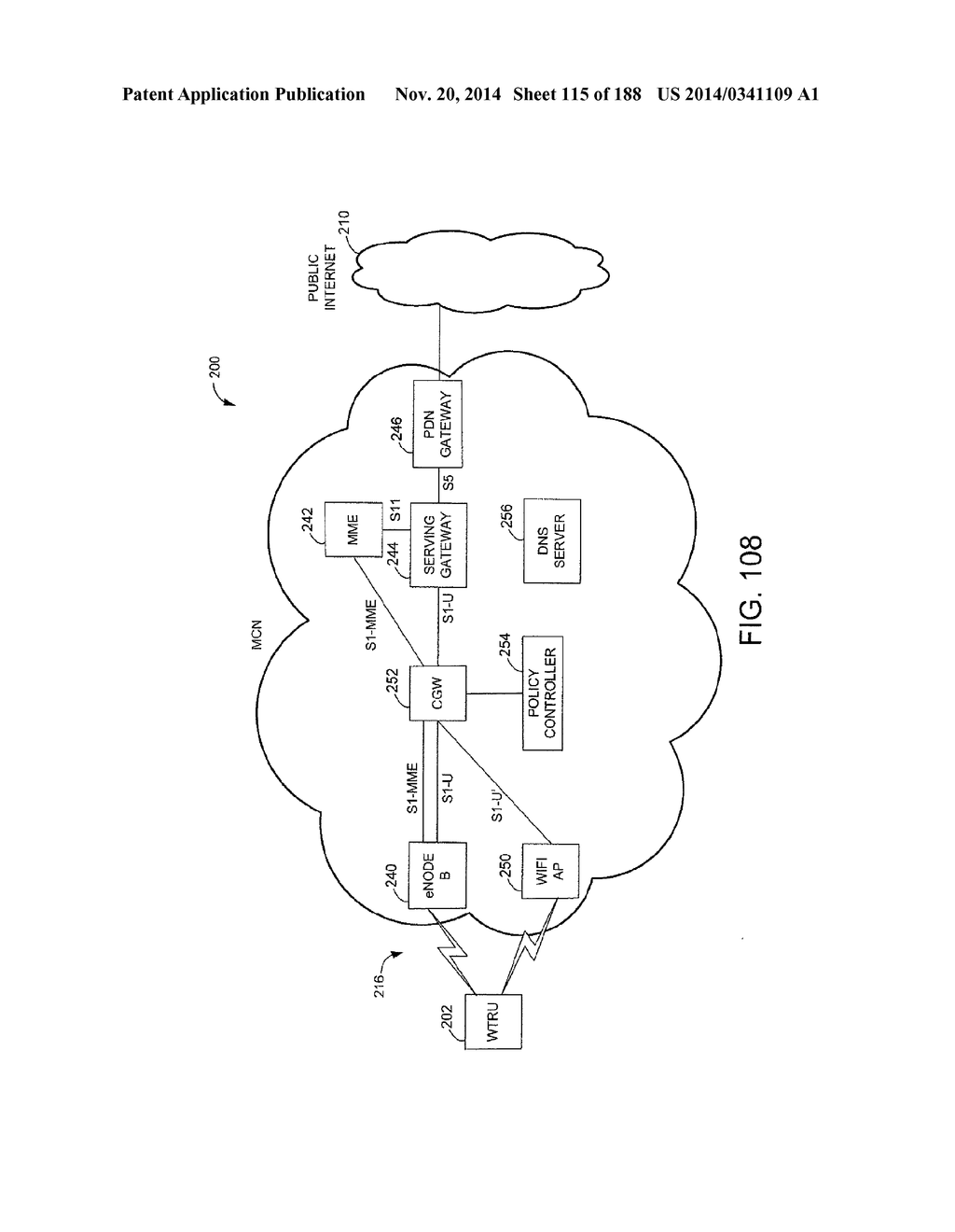 Methods, Apparatus and Systems for Managing Converged Gateway     Communications - diagram, schematic, and image 116