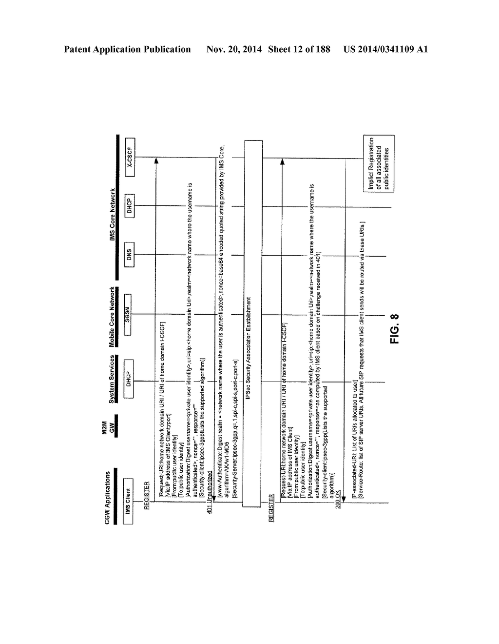 Methods, Apparatus and Systems for Managing Converged Gateway     Communications - diagram, schematic, and image 13