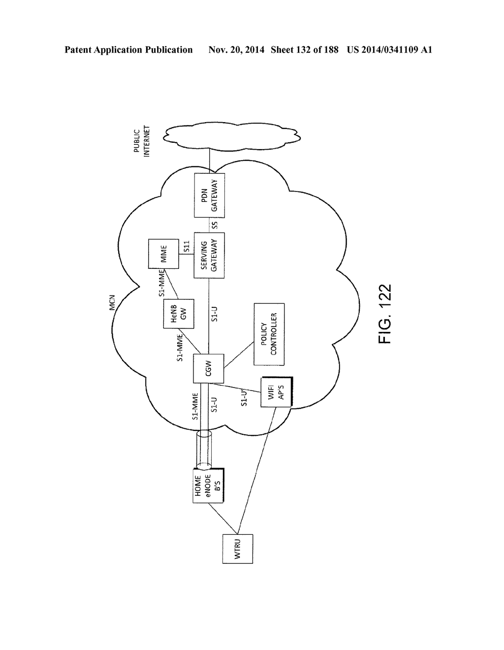 Methods, Apparatus and Systems for Managing Converged Gateway     Communications - diagram, schematic, and image 133