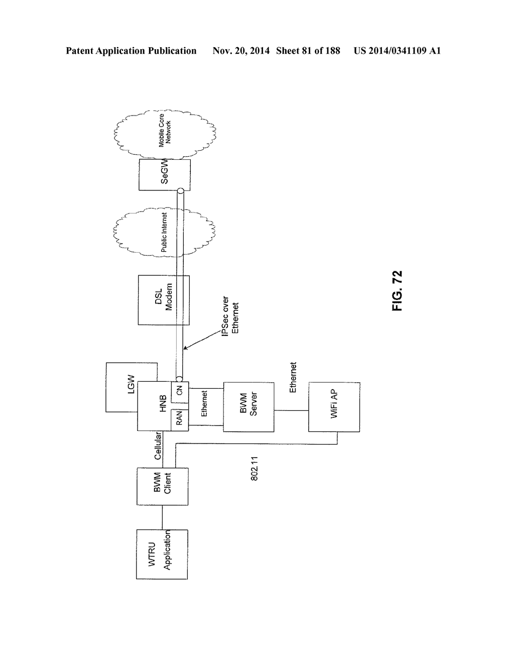 Methods, Apparatus and Systems for Managing Converged Gateway     Communications - diagram, schematic, and image 82