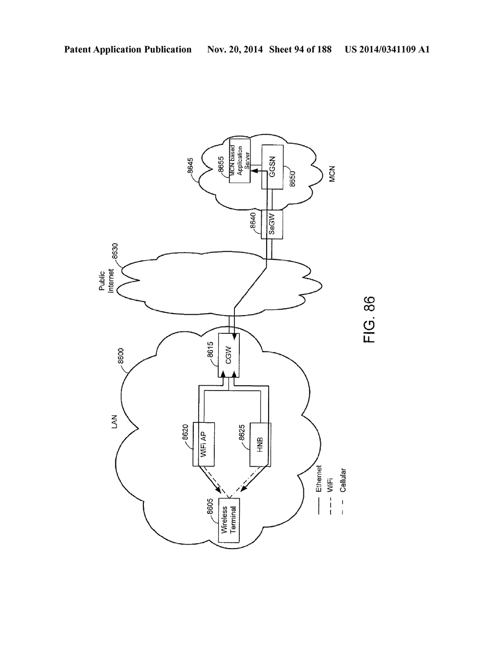 Methods, Apparatus and Systems for Managing Converged Gateway     Communications - diagram, schematic, and image 95