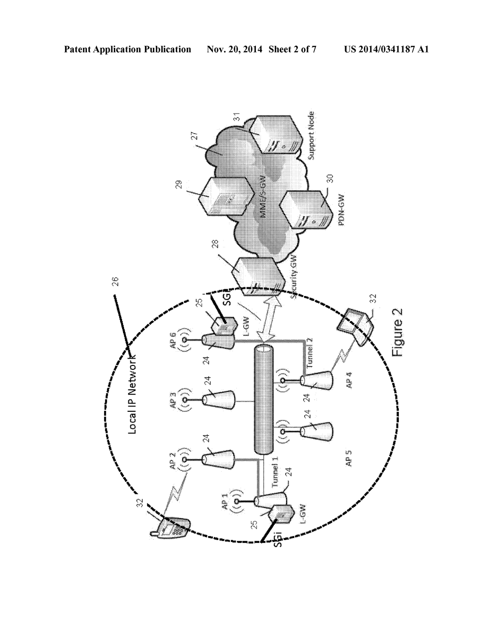 METHOD AND APPARATUS FOR TRAFFIC OFFLOADING - diagram, schematic, and image 03