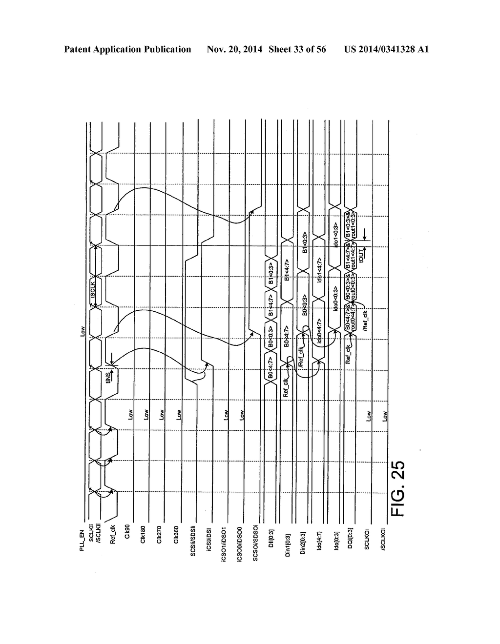 CLOCK REPRODUCING AND TIMING METHOD IN A SYSTEM HAVING A PLURALITY OF     DEVICES - diagram, schematic, and image 34