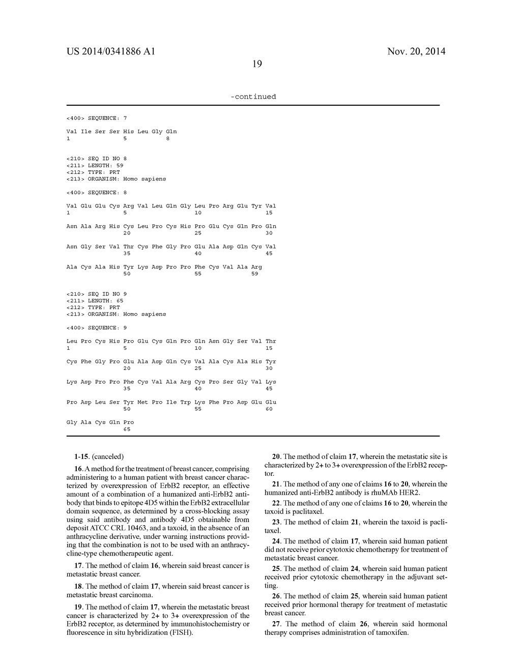 TREATMENT WITH ANTI ErbB2 ANTIBODIES - diagram, schematic, and image 21