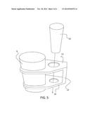 METHOD AND DEVICE FOR ESTABLISHING DESIRED PROPORTIONS OF WATER AND COFFEE     BEANS TO MAKE A COFFEE BEVERAGE diagram and image