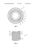 HEAT SHIELD WITH OUTER FIBER WINDING AND HIGH-TEMPERATURE FURNACE AND GAS     CONVERTER HAVING A HEAT SHIELD diagram and image