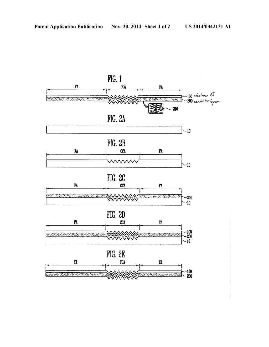 CONDUCTIVE FILM AND FABRICATING METHOD THEREOF - diagram, schematic, and image 02