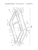 BATTERY CELL SYSTEM WITH INTERCONNECTED FRAMES diagram and image