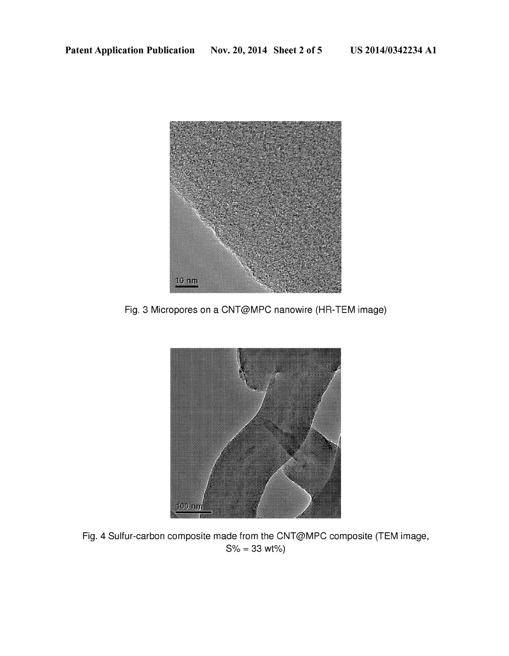 SULFUR-CARBON COMPOSITE FOR LITHIUM-SULFUR BATTERY, THE METHOD FOR     PREPARING SAID COMPOSITE, AND THE ELECTRODE MATERIAL AND LITHIUM-SULFUR     BATTERY COMPRISING SAID COMPOSITE - diagram, schematic, and image 03