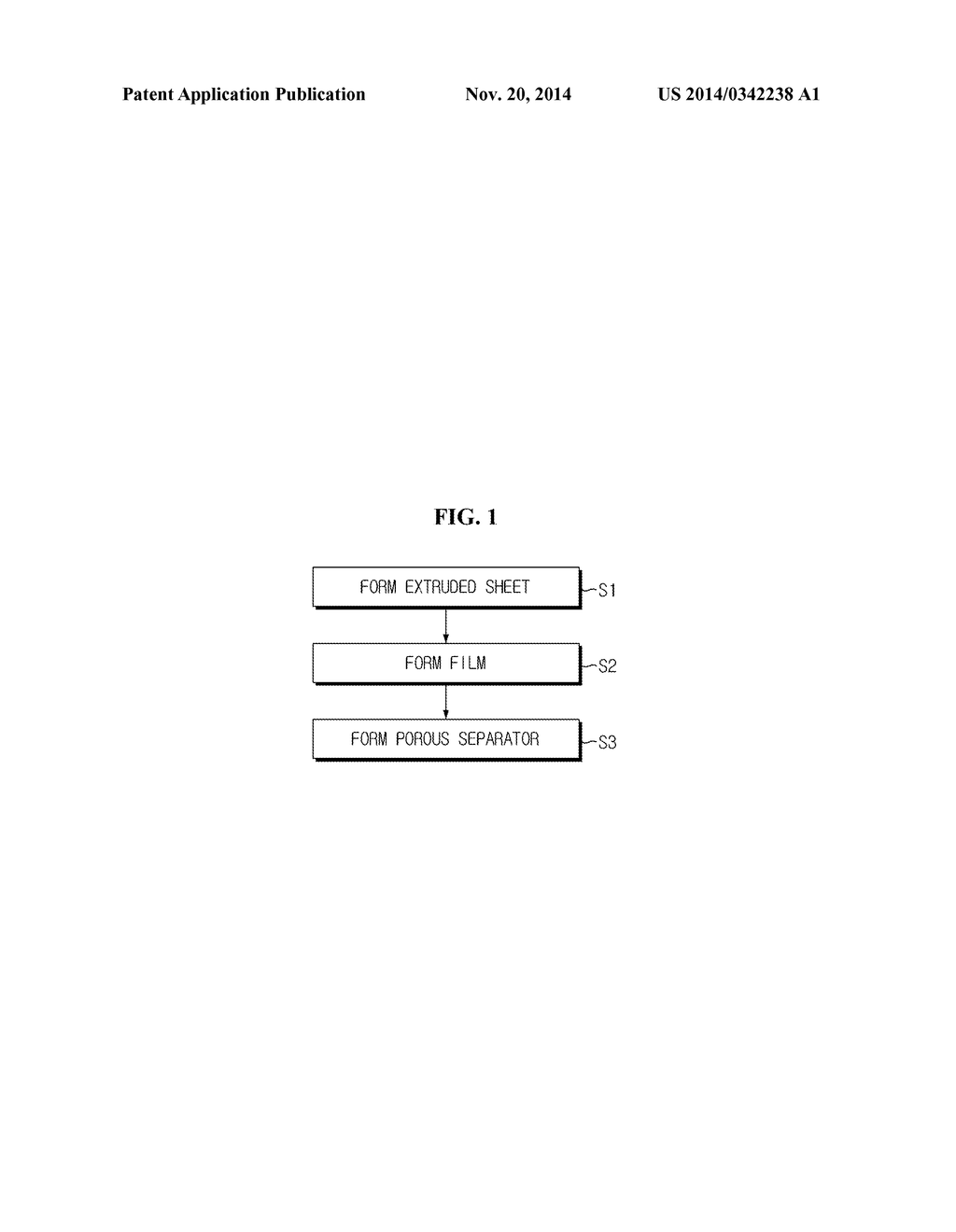 METHOD OF MANUFACTURING POROUS SEPARATOR COMPRISING ELASTIC MATERIAL,     POROUS SEPARATOR MANUFACTURED BY THE METHOD, AND SECONDARY BATTERY     COMPRISING THE SEPARATOR - diagram, schematic, and image 02