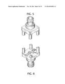 VERTICAL MOUNT PCB COAXIAL CONNECTOR diagram and image