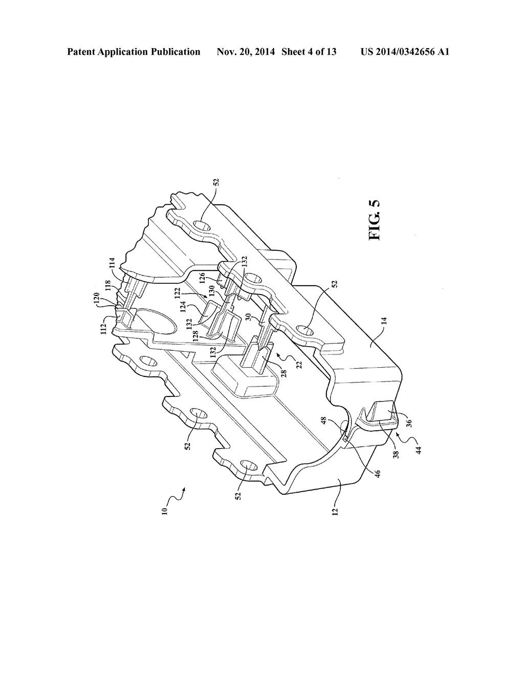 BRACKET-ACTIVE GRILLE AND ACTUATOR - diagram, schematic, and image 05