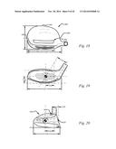 GOLF CLUB HEAD HAVING A STRESS REDUCING FEATURE diagram and image