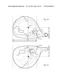 GOLF CLUB HEAD HAVING A STRESS REDUCING FEATURE diagram and image