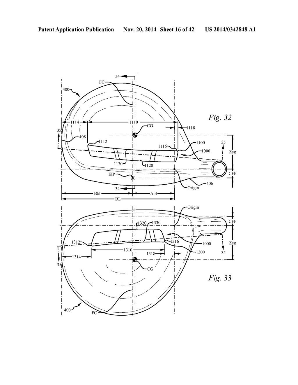 GOLF CLUB HEAD HAVING A STRESS REDUCING FEATURE - diagram, schematic, and image 17