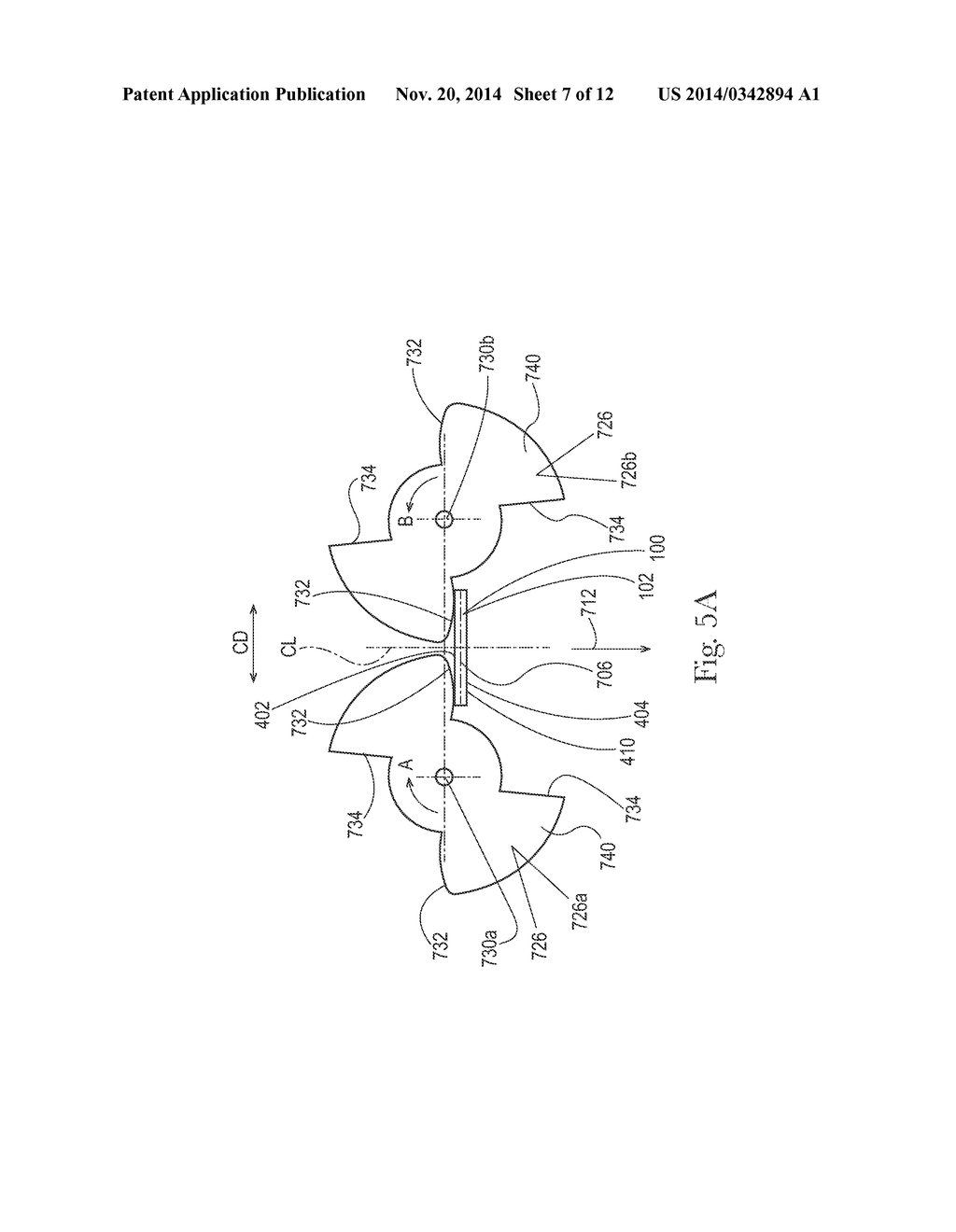 Methods and Apparatuses for Folding Absorbent Articles - diagram, schematic, and image 08