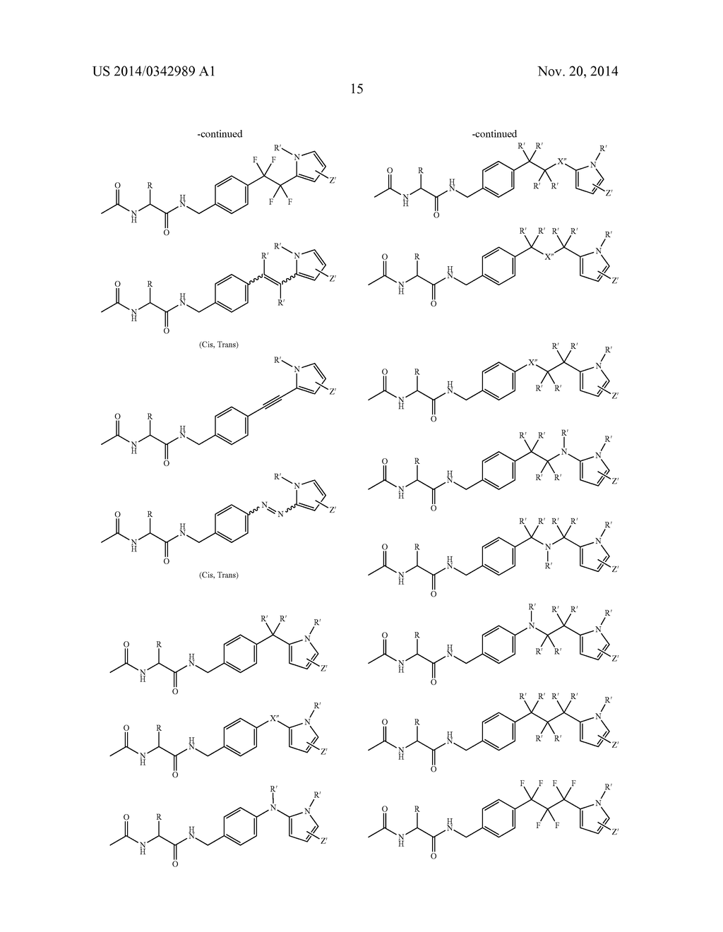 Novel N-Benzylamide Substituted Derivatives of 2-(Acylamido)acetic Acid     and 2-(Acylamido)propionic Acids: Potent Neurological Agents - diagram, schematic, and image 16