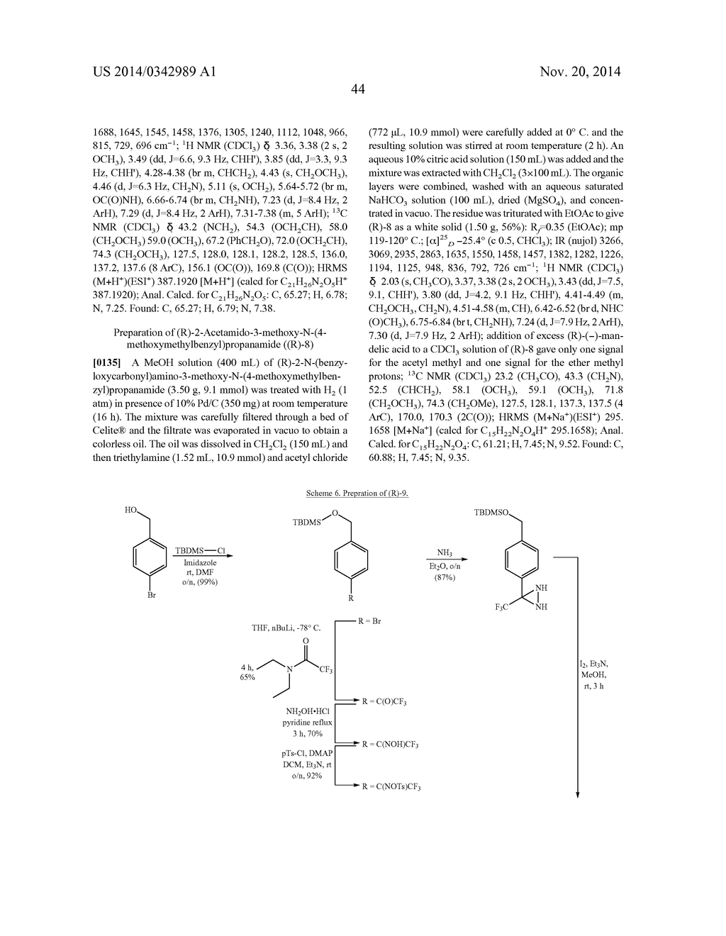 Novel N-Benzylamide Substituted Derivatives of 2-(Acylamido)acetic Acid     and 2-(Acylamido)propionic Acids: Potent Neurological Agents - diagram, schematic, and image 45