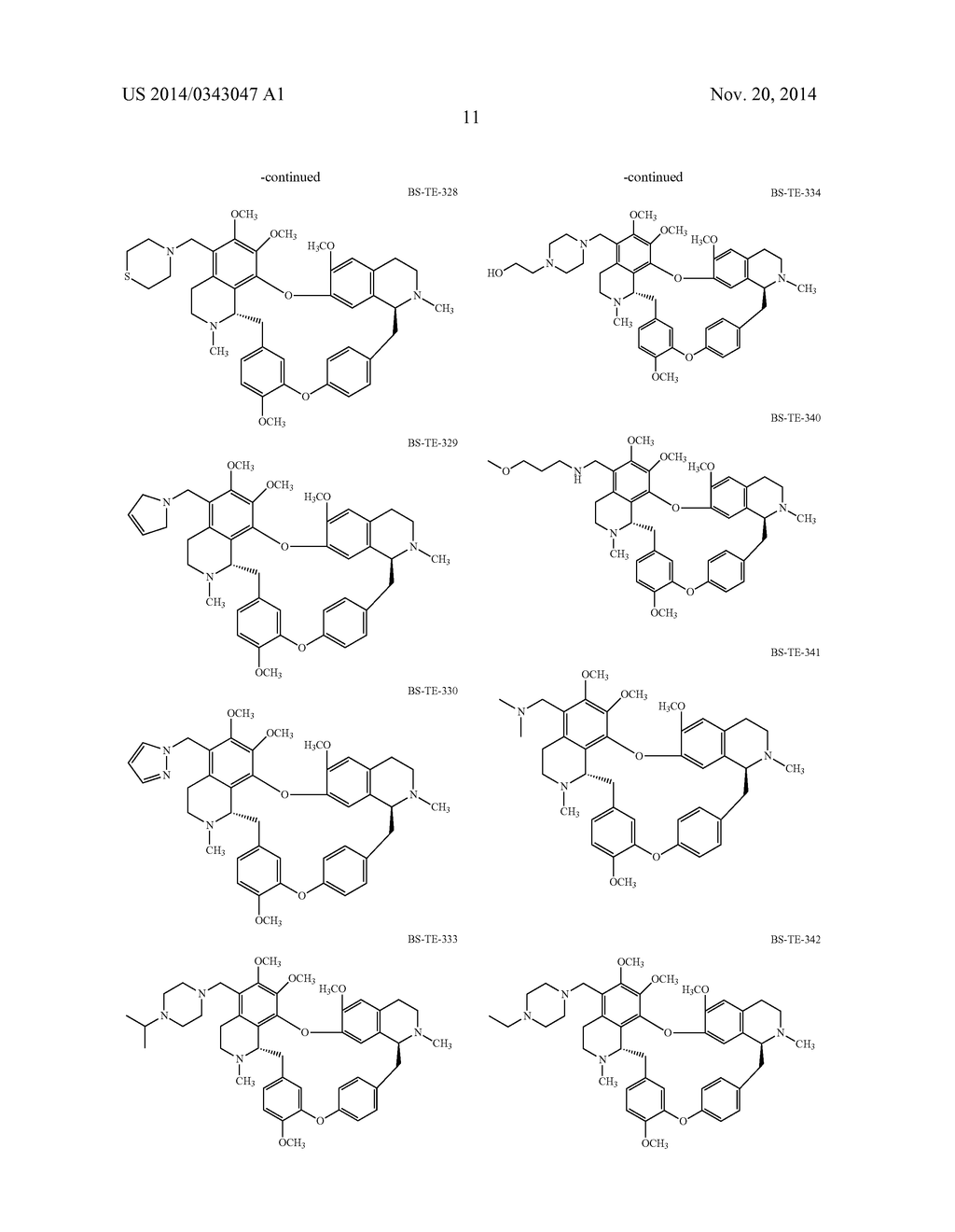 TETRANDRINE DERIVATIVES WITH SUBSTITUTED 5-CARBON, PREPARATION METHOD AND     USE THEREOF - diagram, schematic, and image 17