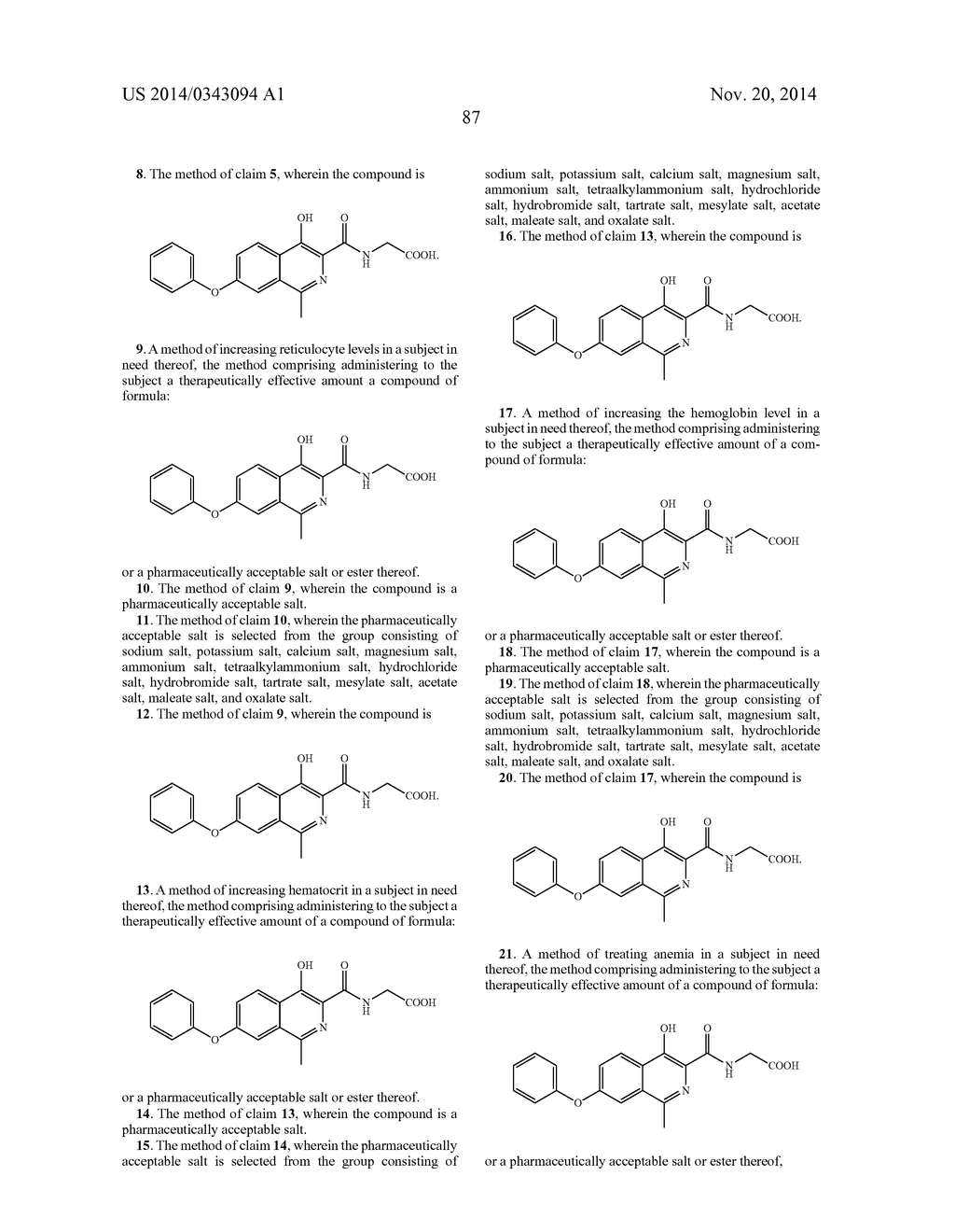 NOVEL NITROGEN-CONTAINING HETEROARYL COMPOUNDS AND METHODS OF USE THEREOF - diagram, schematic, and image 88