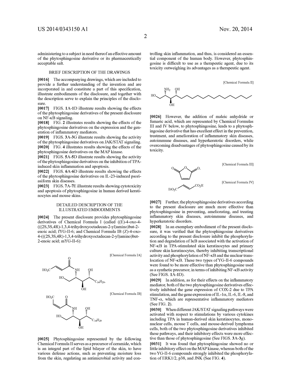 NOVEL PHYTOSPHINGOSINE DERIVATIVES, AND COMPOSITION COMPRISING SAME FOR     PREVENTING AND TREATING INFLAMMATORY SKIN DISEASES, AUTOIMMUNE DISEASES,     AND HYPERKERATOSIS DISEASES - diagram, schematic, and image 24