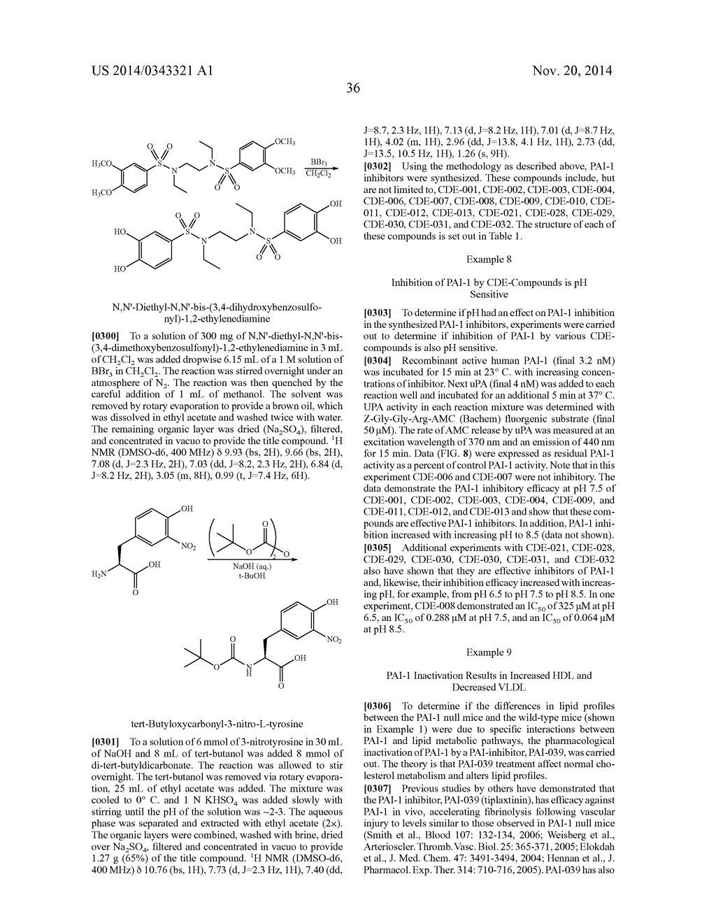 Plasminogen Activator Inhibitor-1 Inhibitors and Methods of Use Thereof to     Modulate Lipid Metabolism - diagram, schematic, and image 63