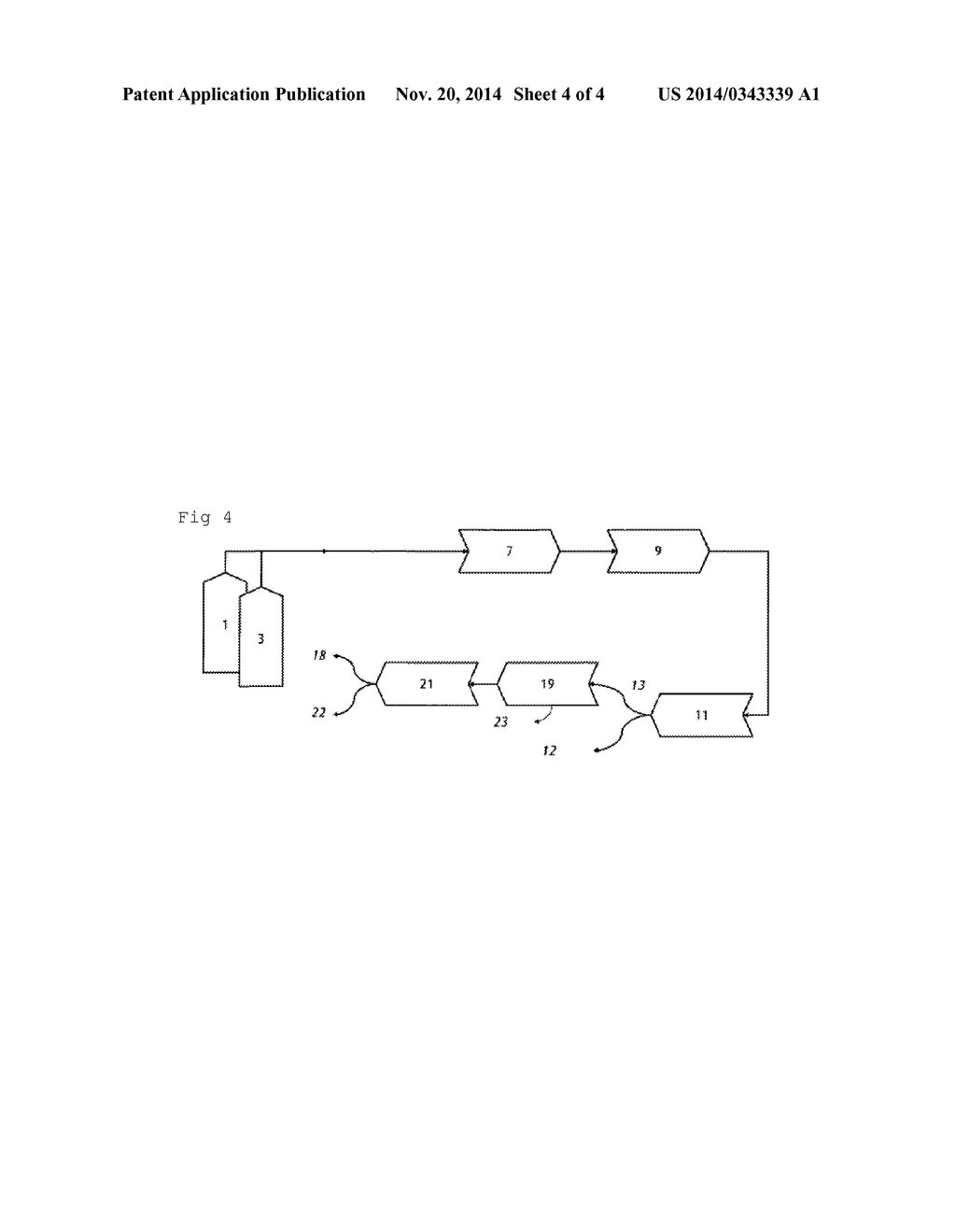 METHOD FOR OBTAINING OLEFINS FROM FURNACE GASES OF STEEL WORKS - diagram, schematic, and image 05