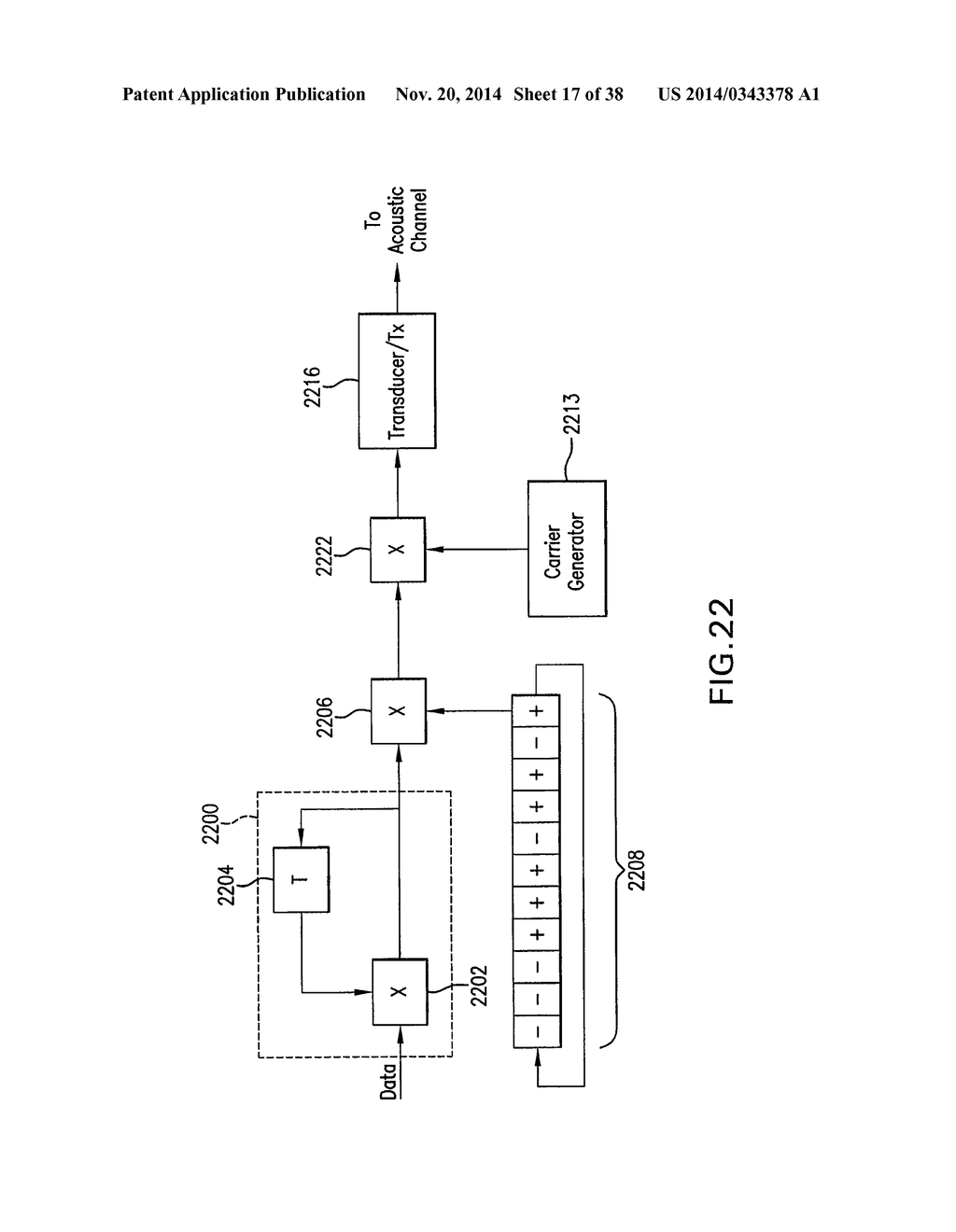 SYSTEM AND METHOD FOR ACOUSTIC INFORMATION EXCHANGE INVOLVING AN     INGESTIBLE LOW POWER CAPSULE - diagram, schematic, and image 18