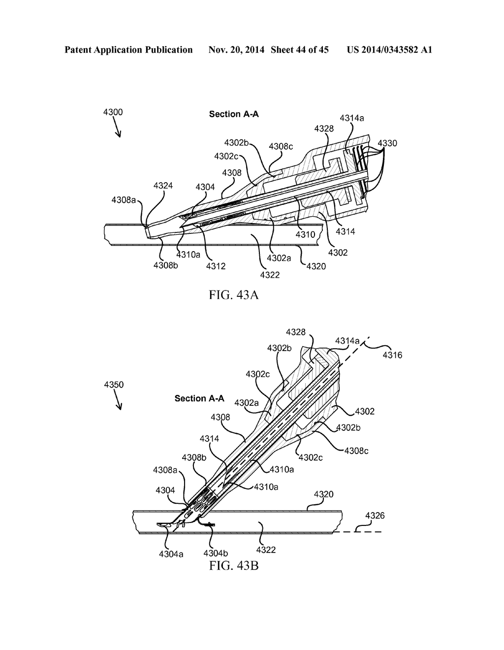 DEPLOYMENT TOOL FOR SUTURELESS VASCULAR ANASTOMOSIS CONNECTION - diagram, schematic, and image 45