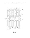 IMPLANTABLE ELECTRODE ARRAY ASSEMBLY INCLUDING A CARRIER WITH EMBEDDED     CONTROL MODULES CONTAINED IN PACKAGES, THE PACKAGES EXTENDING OUTWARDLY     SO AS TO EXTEND OVER THE CARRIER diagram and image