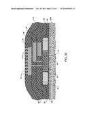 IMPLANTABLE ELECTRODE ARRAY ASSEMBLY INCLUDING A CARRIER WITH EMBEDDED     CONTROL MODULES CONTAINED IN PACKAGES, THE PACKAGES EXTENDING OUTWARDLY     SO AS TO EXTEND OVER THE CARRIER diagram and image