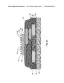 IMPLANTABLE ELECTRODE ARRAY ASSEMBLY INCLUDING A CARRIER WITH EMBEDDED     CONTROL MODULES CONTAINED IN PACKAGES, THE PACKAGES EXTENDING OUTWARDLY     SO AS TO EXTEND OVER THE CARRIER diagram and image