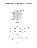 IMPLANTABLE ELECTRODE ARRAY ASSEMBLY INCLUDING A CARRIER WITH EMBEDDED     CONTROL MODULES CONTAINED IN PACKAGES, THE PACKAGES EXTENDING OUTWARDLY     SO AS TO EXTEND OVER THE CARRIER diagram and image