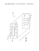 IMPLANTABLE ELECTRODE ARRAY ASSEMBLY INCLUDING A CARRIER WITH EMBEDDED     CONTROL MODULES CONTAINED IN PACKAGES, THE PACKAGES EXTENDING OUTWARDLY     SO AS TO EXTEND OVER THE CARRIER diagram and image