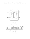 IMPLANTABLE ELECTRODE ARRAY ASSEMBLY INCLUDING A CARRIER WITH EMBEDDED     CONTROL MODULES CONTAINED IN PACKAGES, THE PACKAGES EXTENDING OUTWARDLY     SO AS TO EXTEND OVER THE CARRIER diagram and image