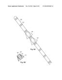 ELECTRICAL STIMULATION LEADS AND SYSTEMS WITH ANCHORING UNITS AND METHODS     OF MAKING AND USING diagram and image